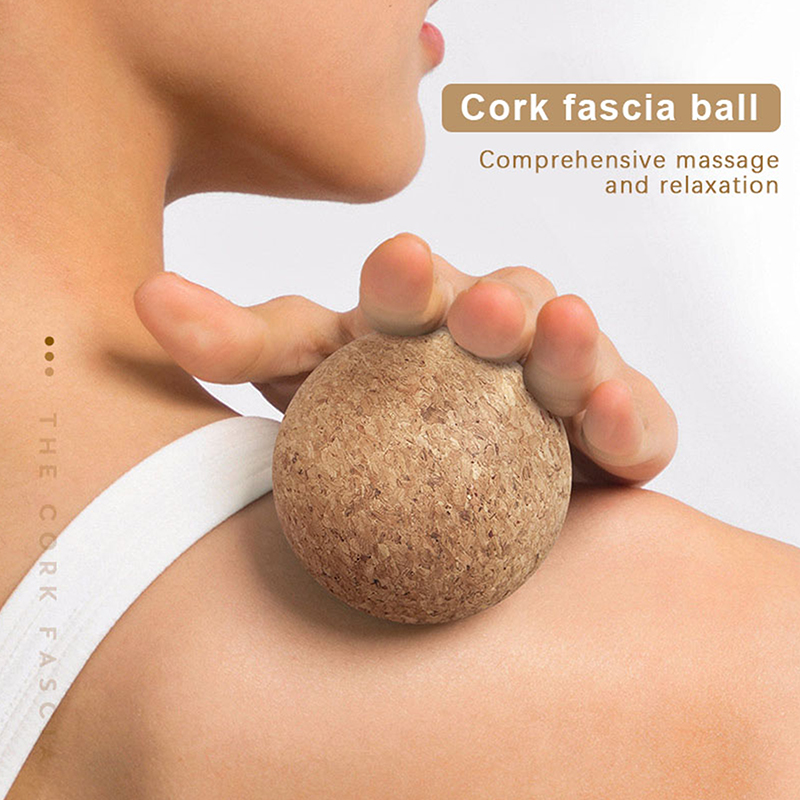Pilates Yoga Ball - Cork Massage Ball Back Massage Foot