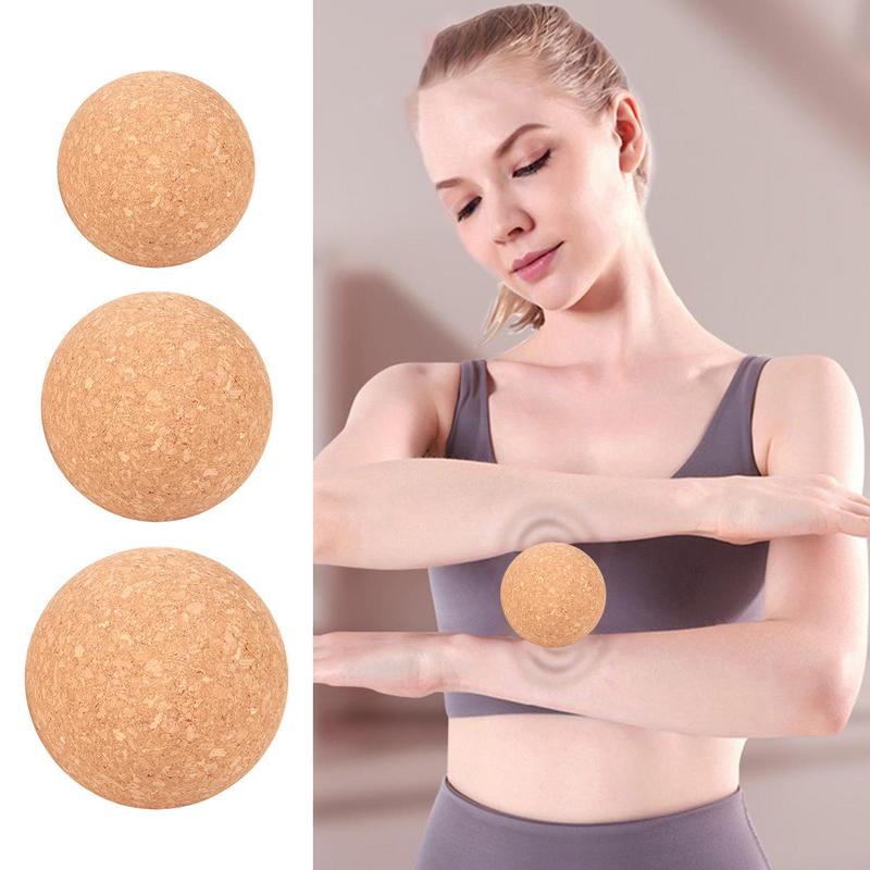 Pilates Yoga Ball - 6~10cm Cork Massage Ball Back Massage