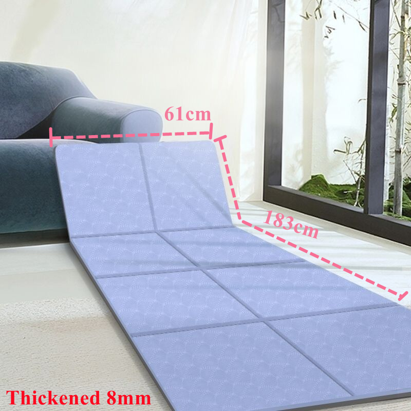 Pilates Yoga For Beginners - 1PC 1830x610x8mm Thick Eco-Friendly TPE Foldable
