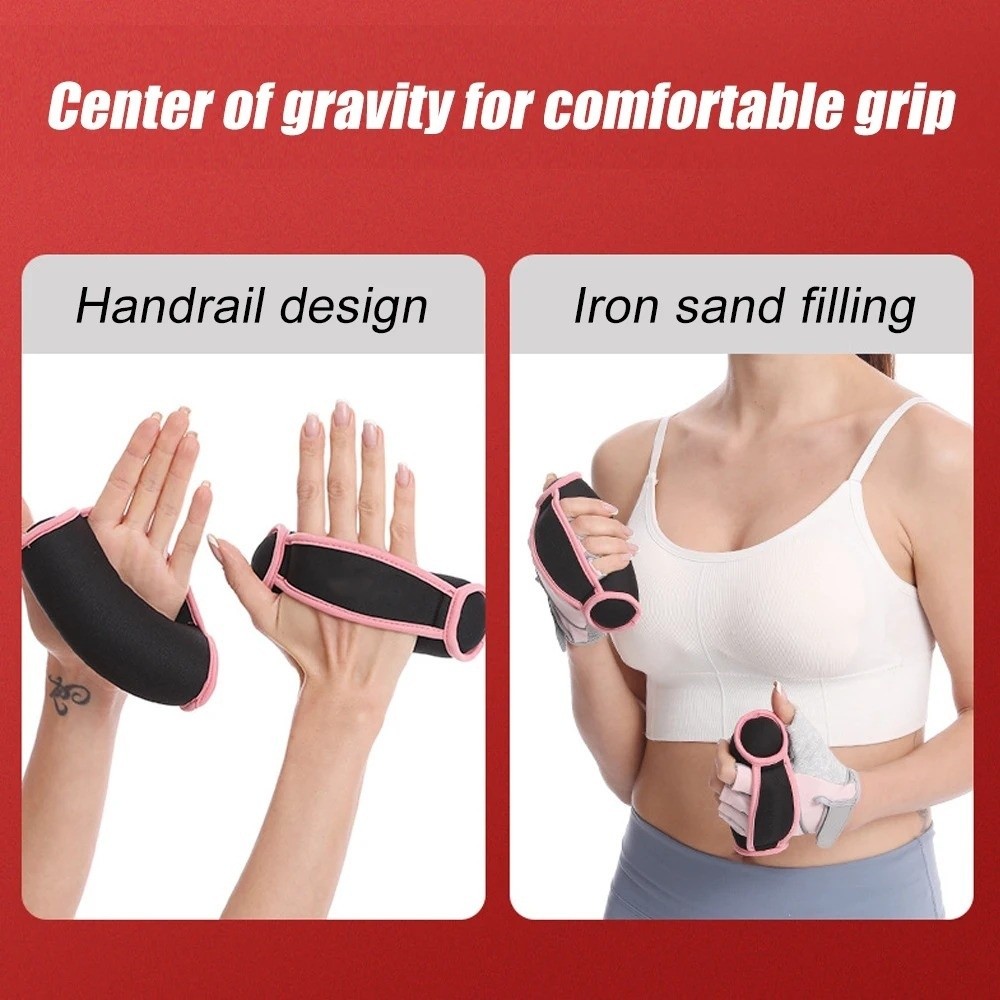 1 Pair Unisex Design Hand Weig - Yoga Sandbag Weight 评论和价格