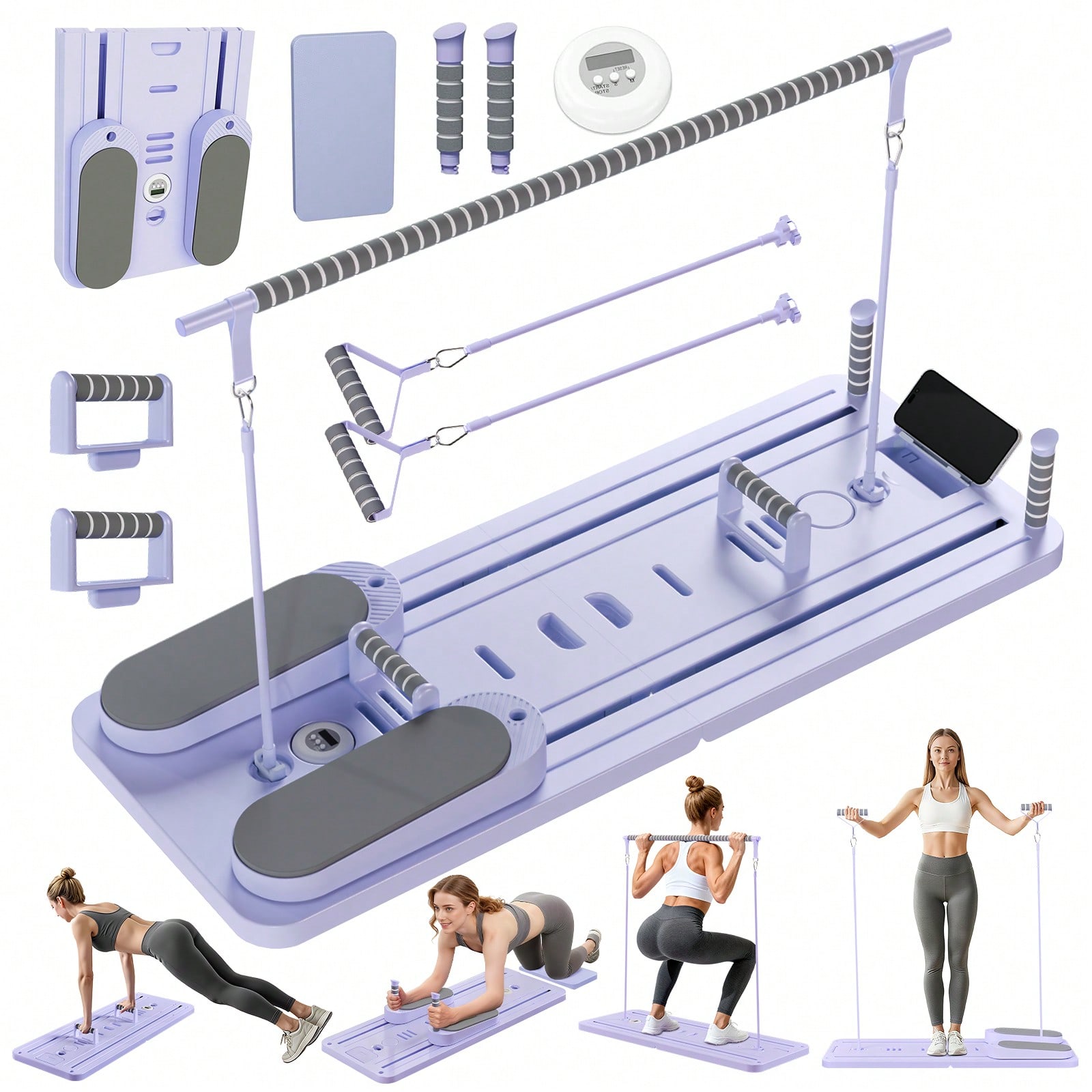 Pilates Reformer With Bar, Pil - Pilates & Yoga With Harna 评论和价格