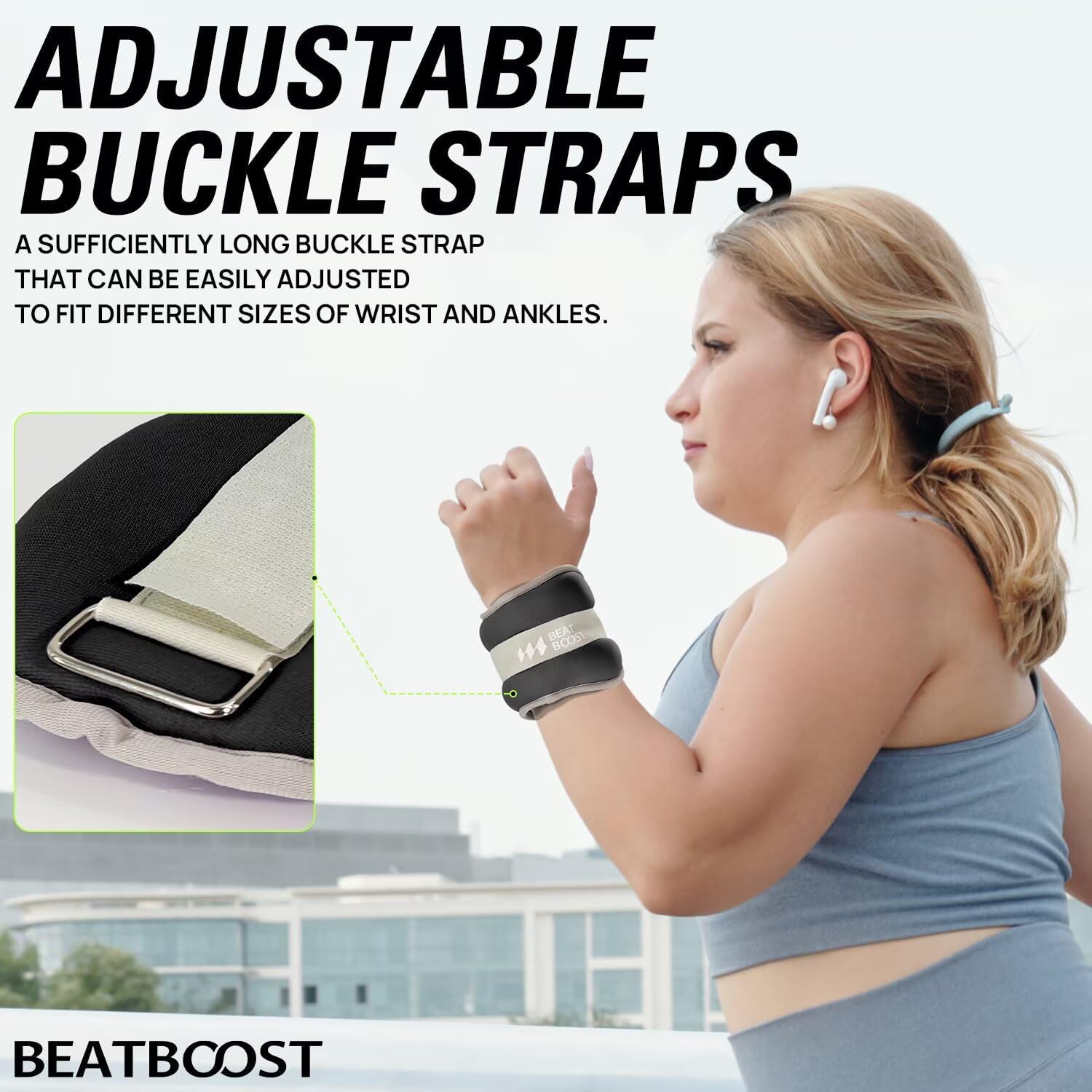 2pcs 0.25/0.5/0.75/1/2kg Wrist - Yoga Sandbag Weight 评论和价格