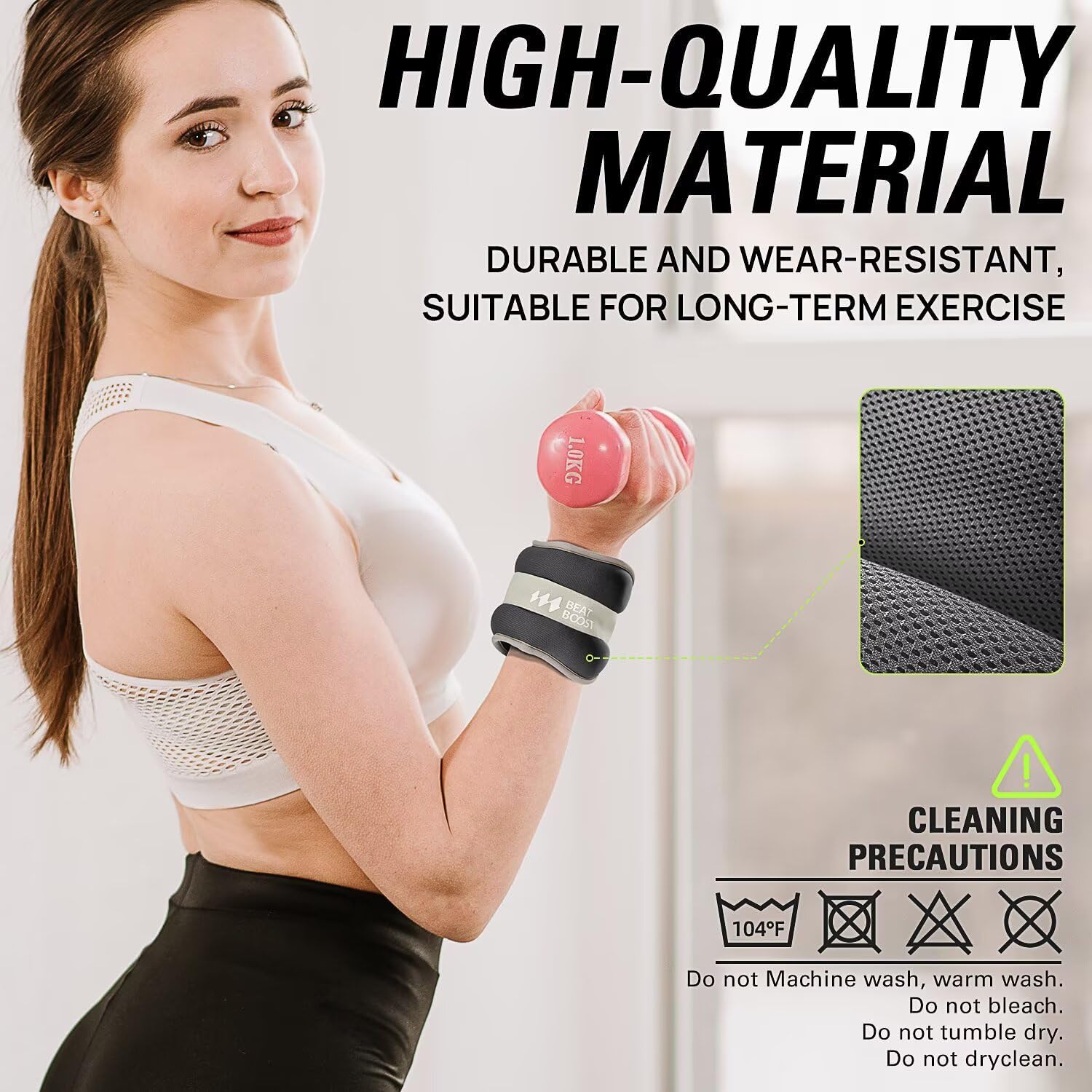 2pcs 0.25/0.5/0.75/1/2kg Wrist - Yoga Sandbag Weight 评论和价格