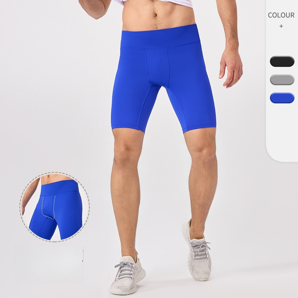 Men 5 Inch Compression Yoga Sh - Pilates Yoga Stretching 评论和价格
