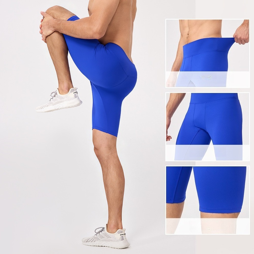 Men 5 Inch Compression Yoga Sh - Pilates Yoga Stretching 评论和价格