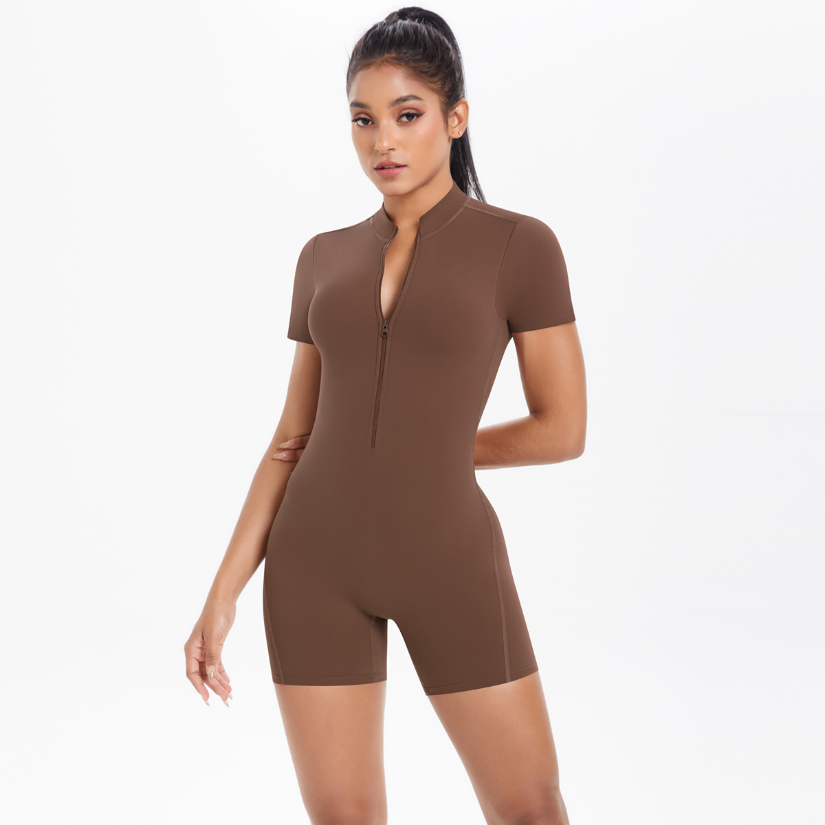 Women Gym Jumpsuit Short Yoga  - Pilates Yoga Set 评论和价格