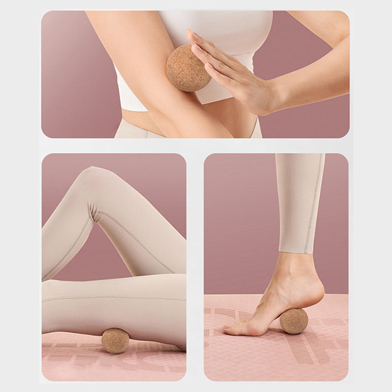 Cork Massage Ball Back Massage - Pilates Yoga Ball 评论和价格