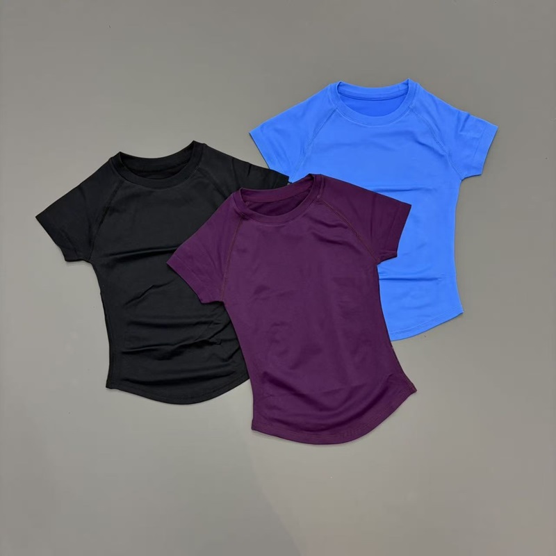 Short Sleeve Seamless Yoga Top - Yoga Strap Cotton 评论和价格