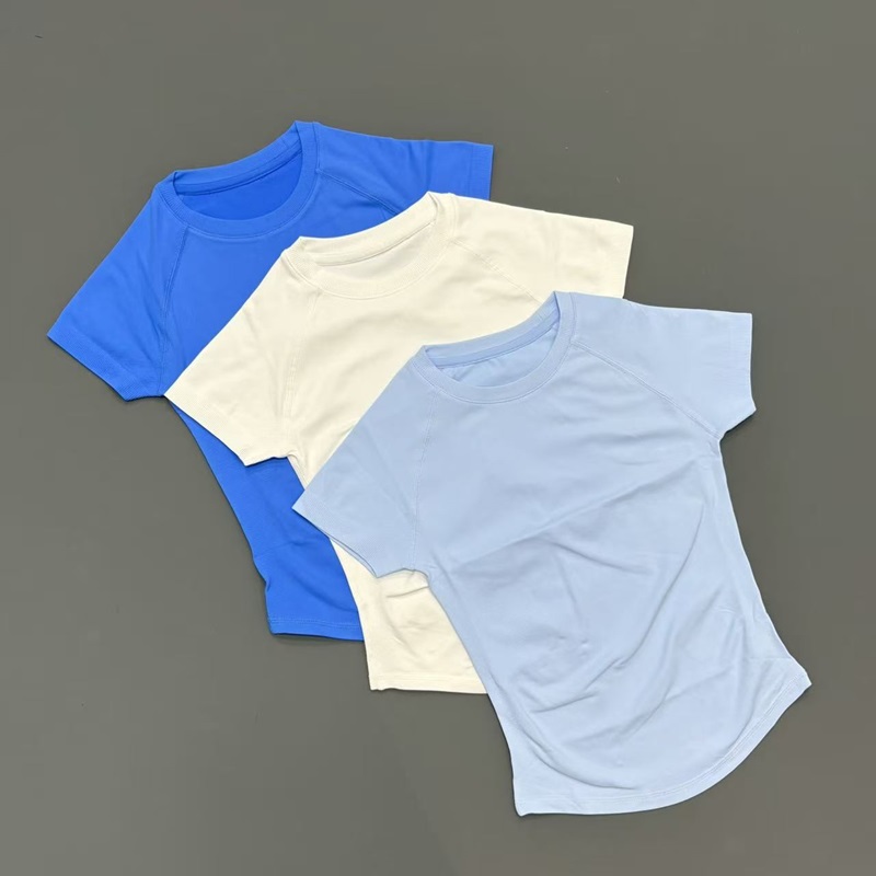 Short Sleeve Seamless Yoga Top - Yoga Strap Cotton 评论和价格