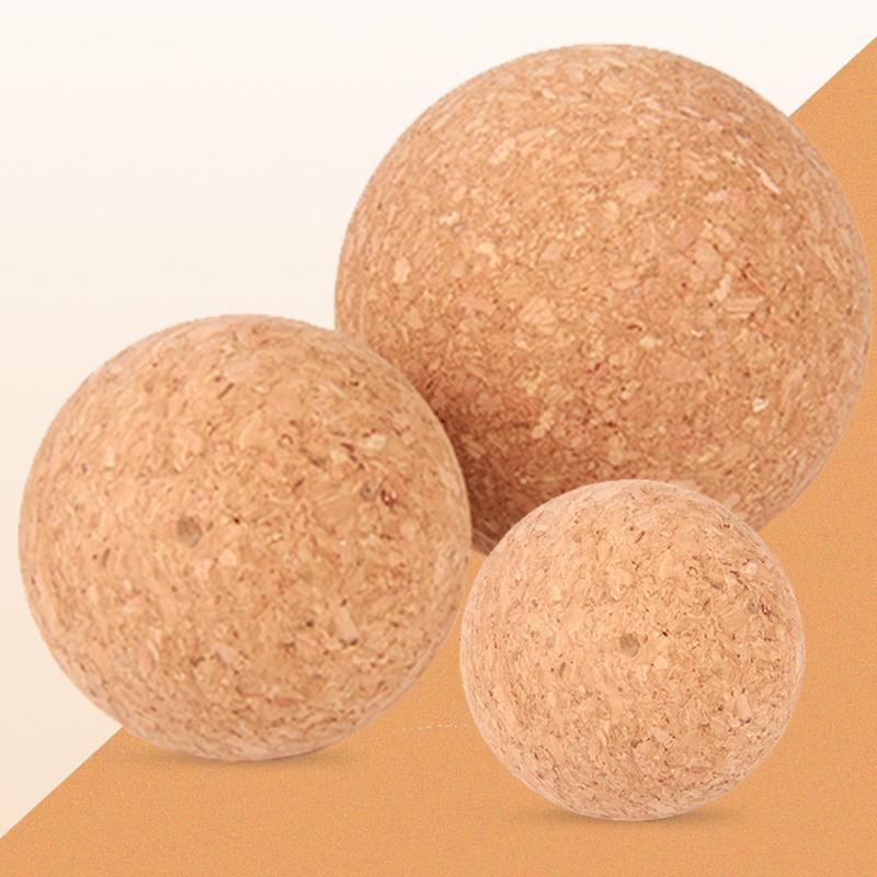 6~10cm Cork Massage Ball Back  - Pilates Yoga Ball 评论和价格