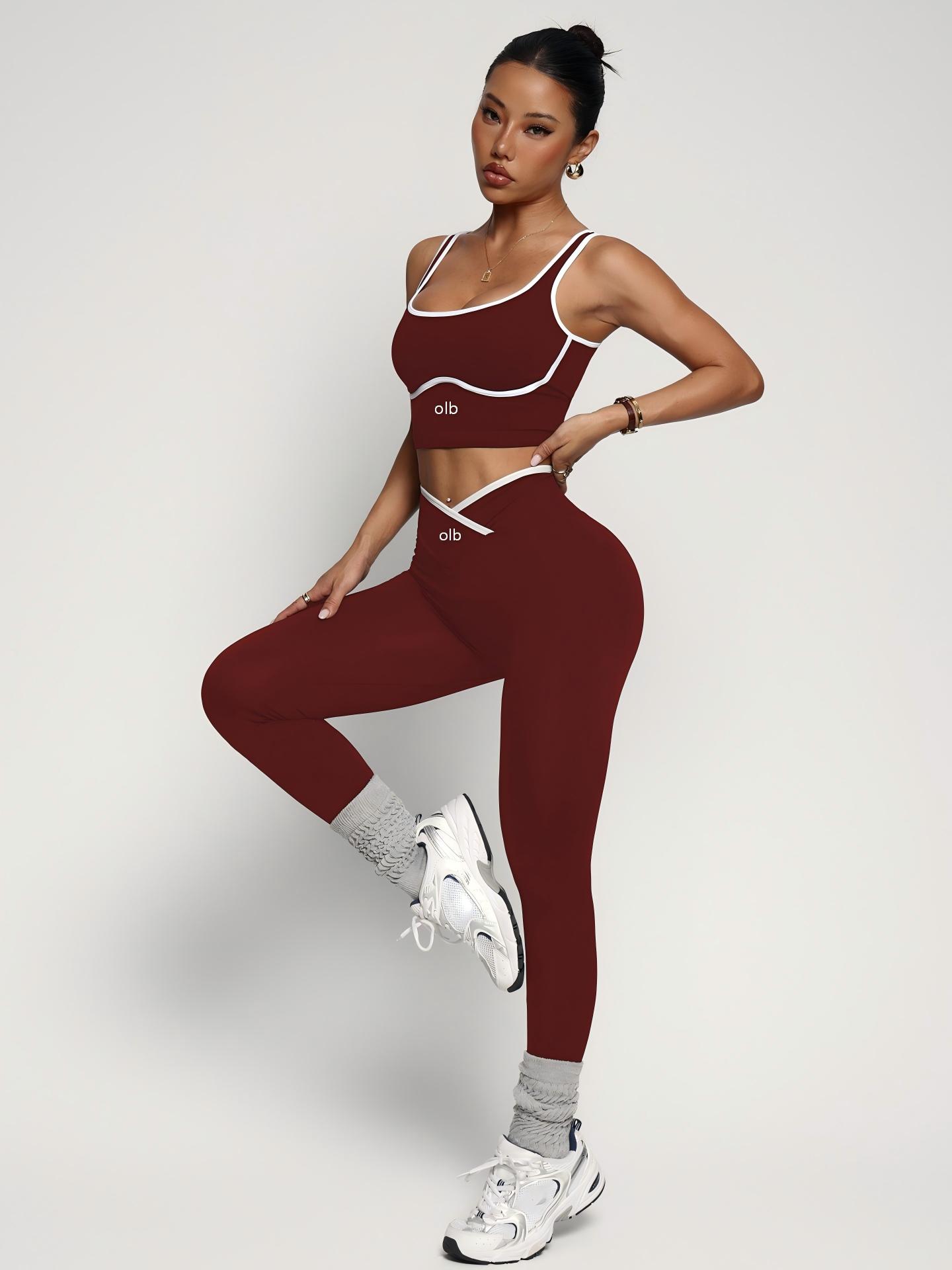2-piece new sports bra vest pa - Yoga Strap Cotton 评论和价格