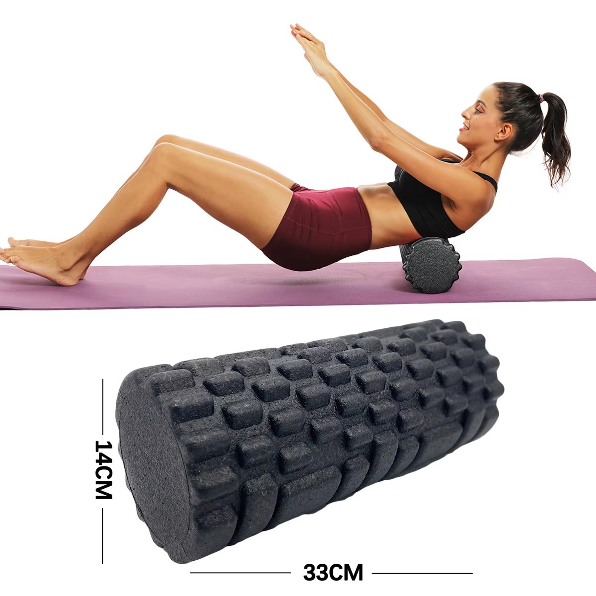 30/33cm Fitness Foam Roller Yo - Pilates Yoga Ball 评论和价格