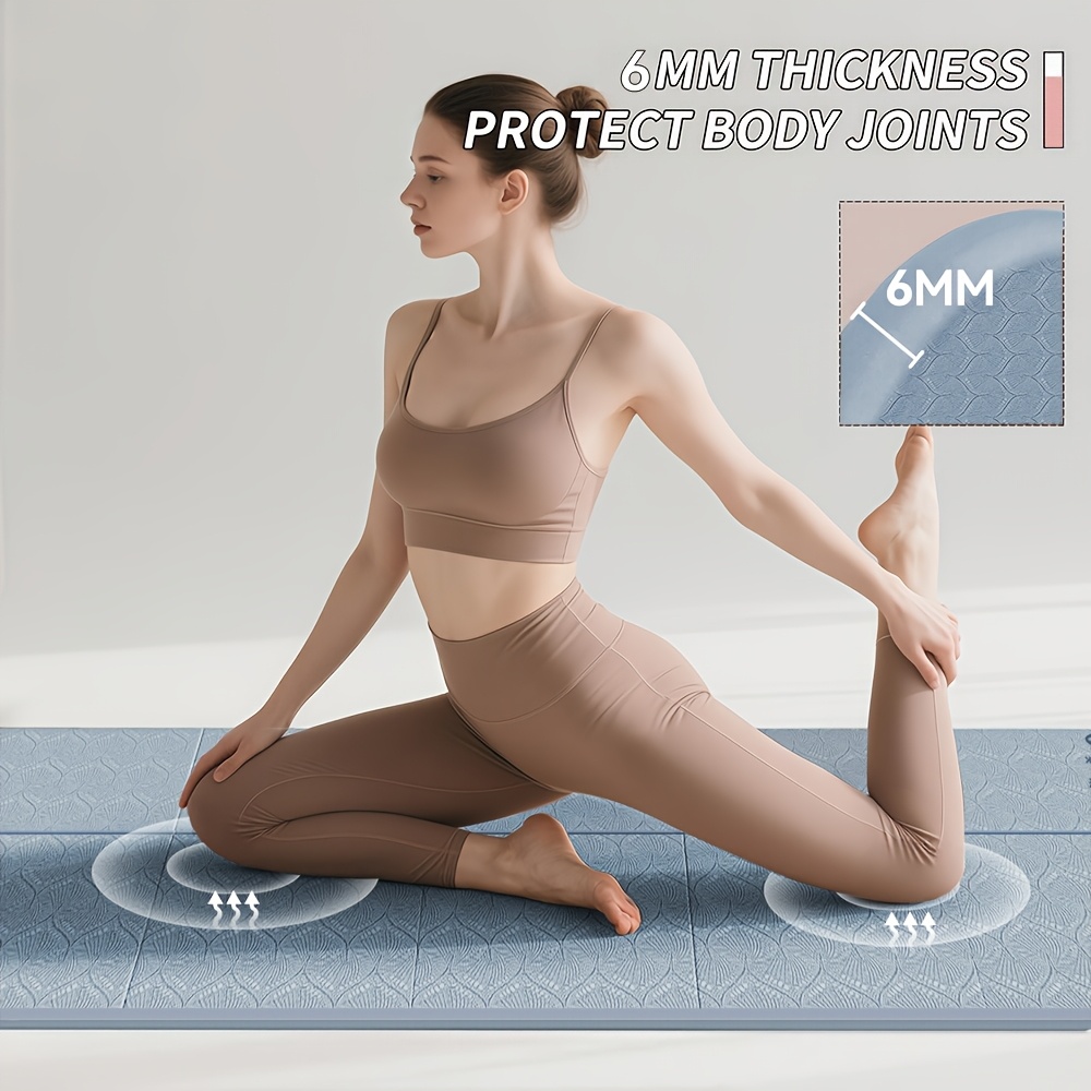 Non-Slip Extra Thick Foldable  - Pilates Yoga For Beginners 评论和价格