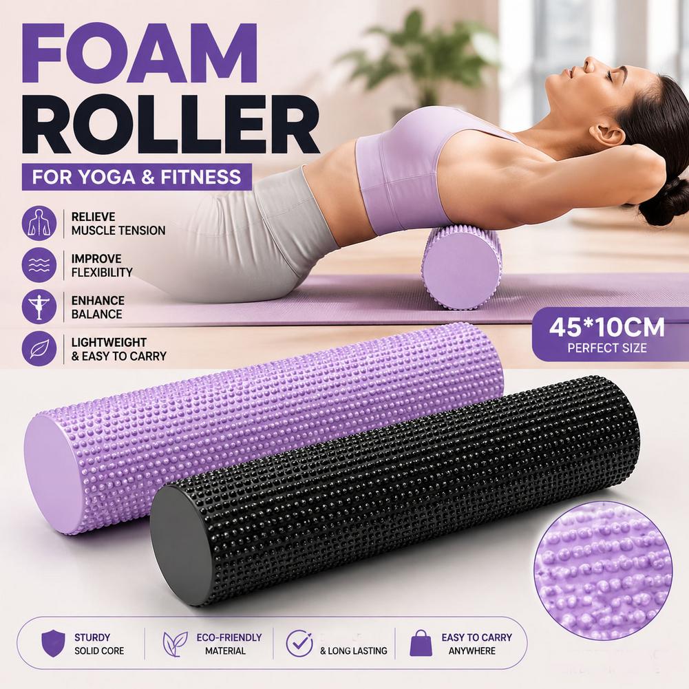 Yoga Foam Roller EVA High Dens - Pilates Yoga Ball 评论和价格