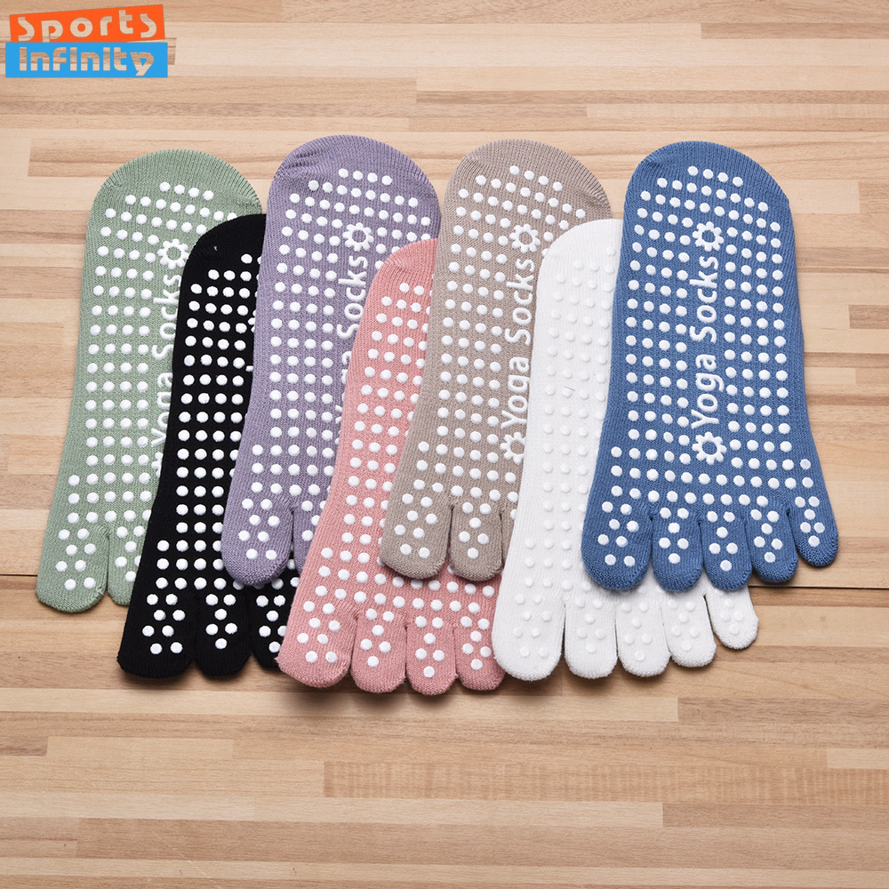Women's Strap Five Finger Anti - Yoga Strap Cotton 评论和价格