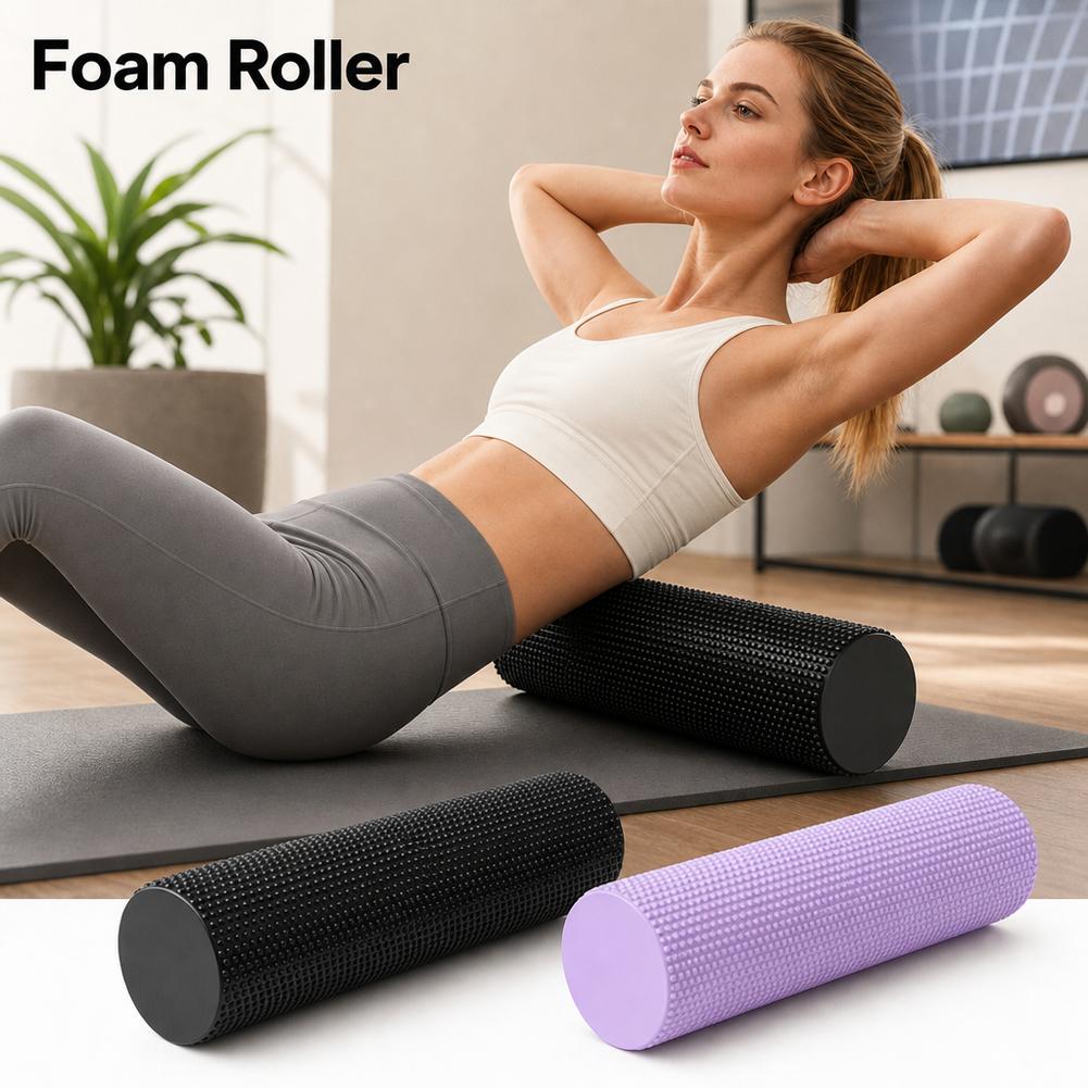 EVA Yoga Foam Roller High Dens - Pilates Yoga Stretching 评论和价格