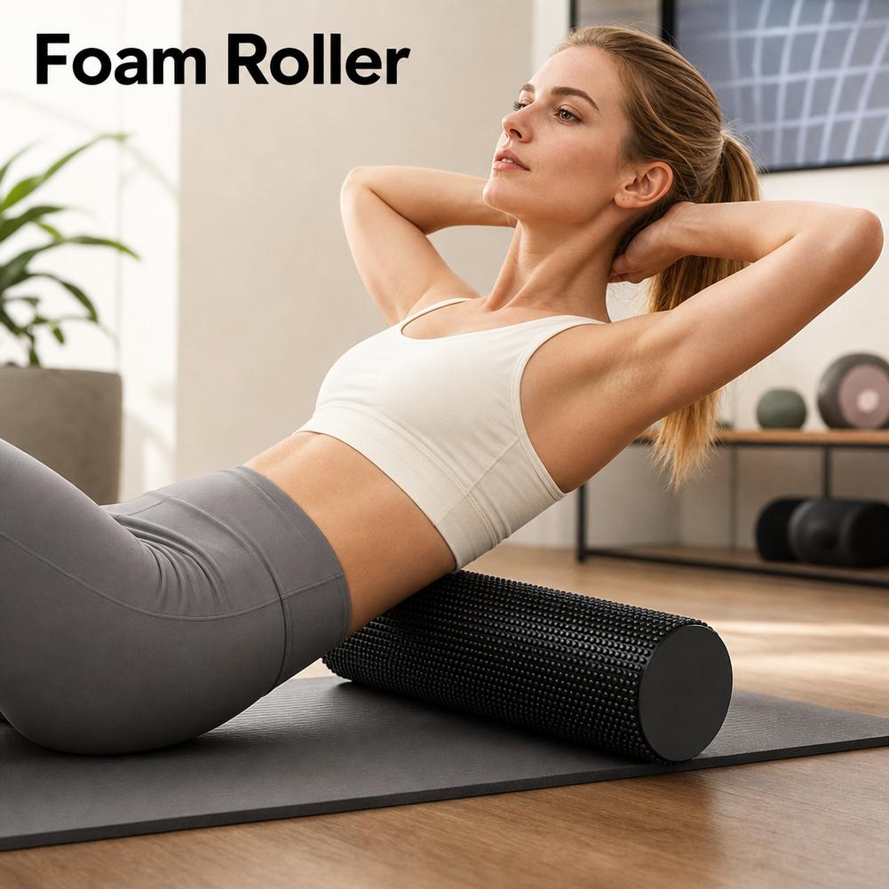 EVA Yoga Foam Roller High Dens - Pilates Yoga Stretching 评论和价格