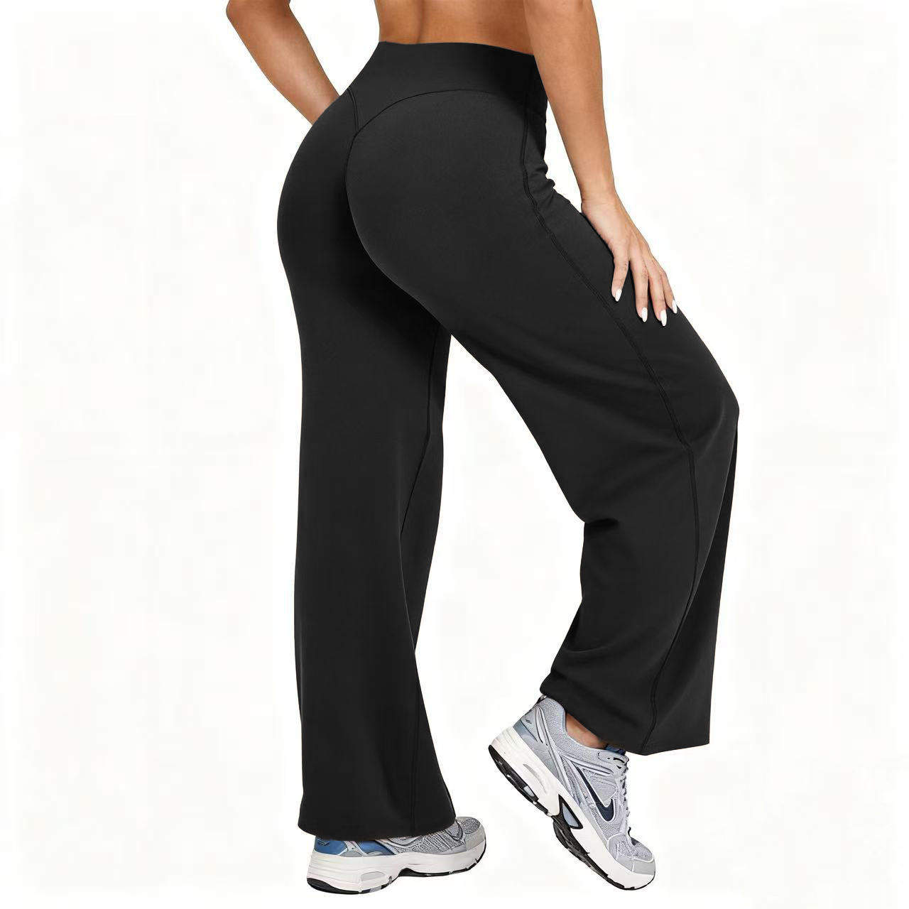 Women Plus Size Yoga Wide-leg  - Pilates & Yoga With Harna 评论和价格