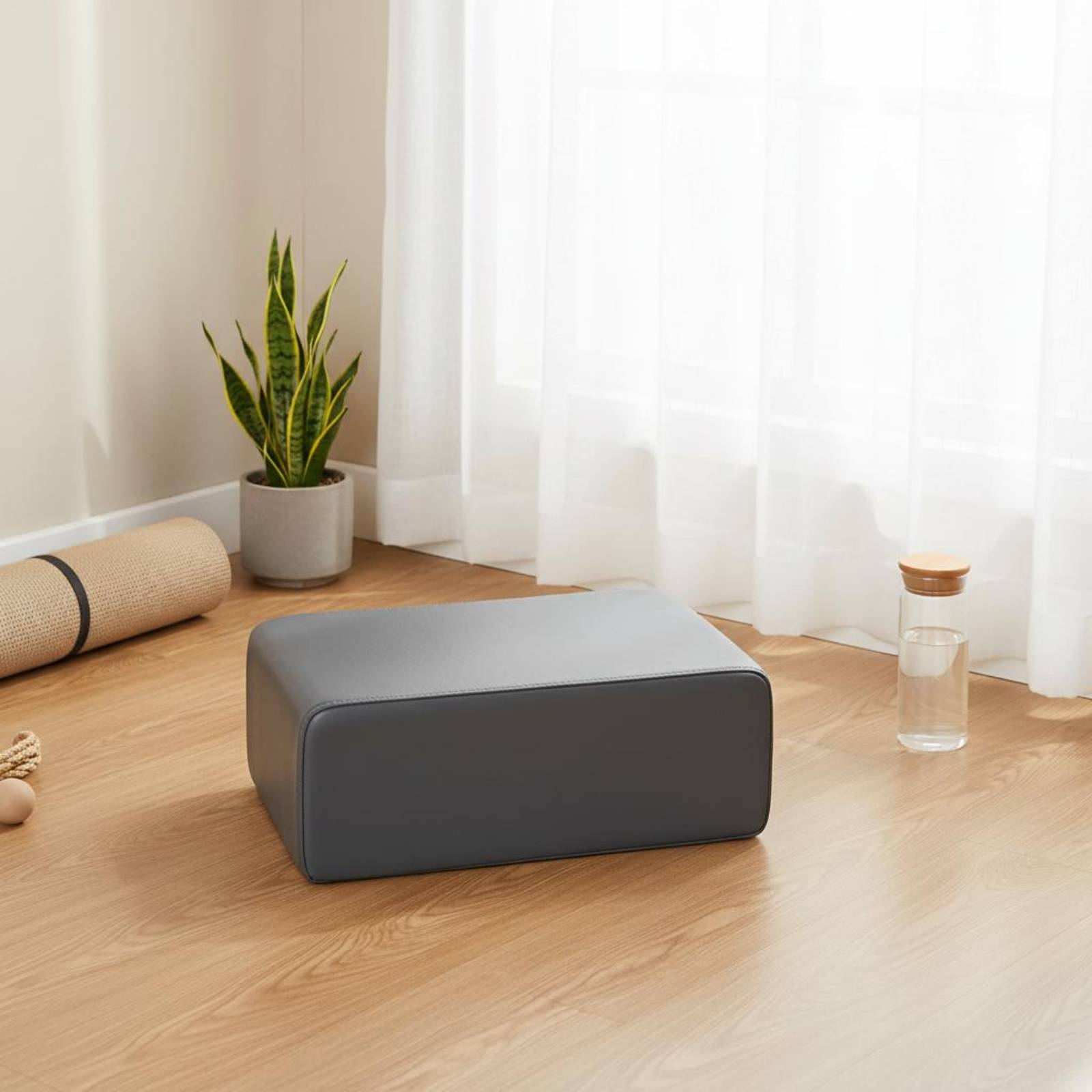 Pilates Auxiliary Box Stitched - Pilates & Yoga With Harna 评论和价格