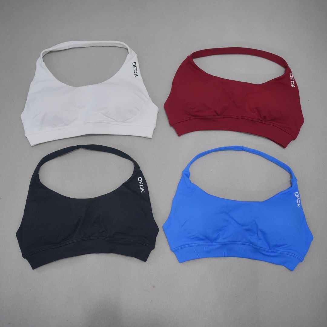 DFDK Women Seamless Sports Bra - Yoga Strap Cotton 评论和价格