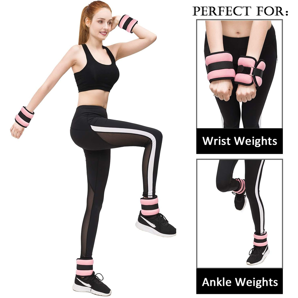 Ankle Weights with Secure Lock - Yoga Sandbag Weight 评论和价格
