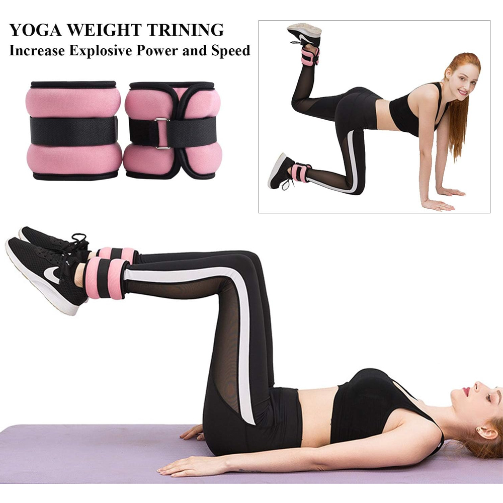Ankle Weights with Secure Lock - Yoga Sandbag Weight 评论和价格