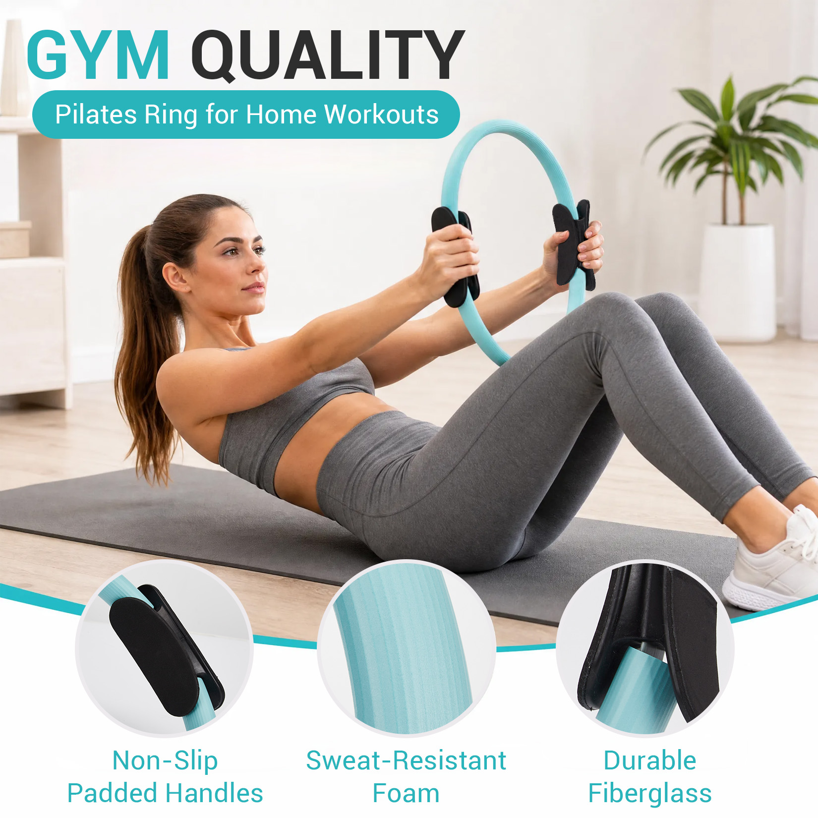 Pilates Training Set, 6-in-1 P - Pilates Yoga Ring 评论和价格