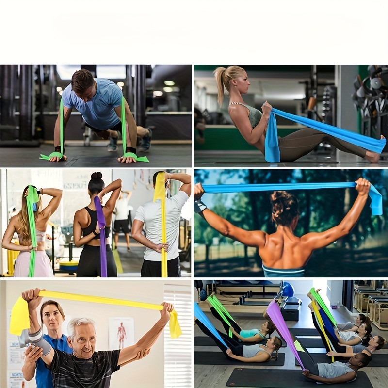 5 Level Yoga Resistance Bands  - Pilates Yoga Stretching 评论和价格