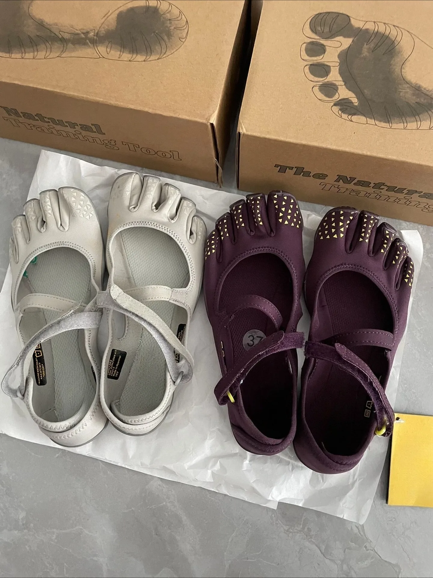 V-Soul Five finger Shoes Fivef - Pilates Yoga Footwear 评论和价格